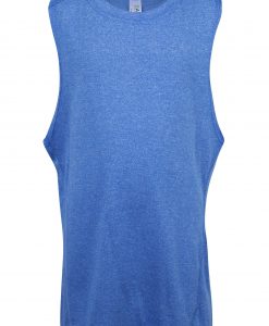 kids marl sleeveless tshirts royal