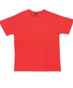 mens breeze t shirt red small