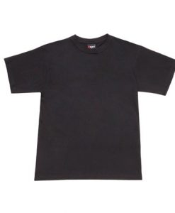 mens organic tee black medium 2