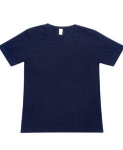 mens raw tee navy xxl