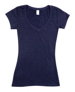 mens raw vee tee navy large