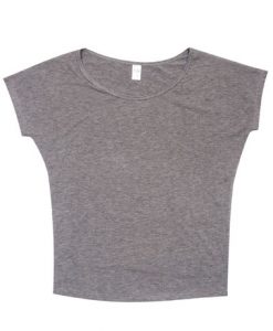 womens batwing tee grey marle 18