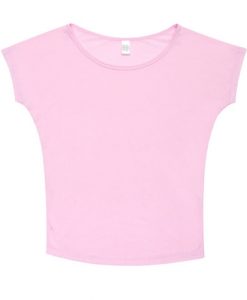 Womens Batwing Tee - Hot pink, 16
