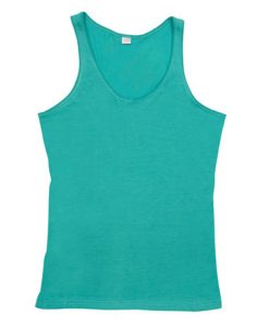 Womens Jersey Singlet - Fruit Green, 10