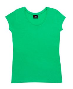 womens jersey tee emerald green 8