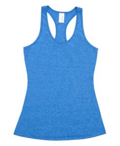 womens marl t back singlet royal 12