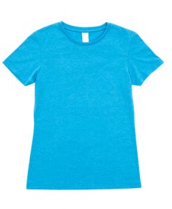 Womens Marl T-Shirt - Sapphire Marl, 10