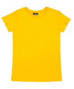 womens slim fit tee yellow 16